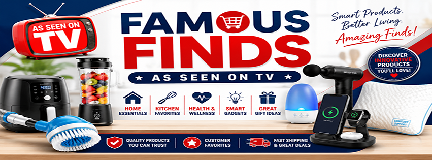 Discover the best As Seen on TV products, trending gadgets, wellness essentials, home favorites, and unique finds. New deals and discoveries added regularly